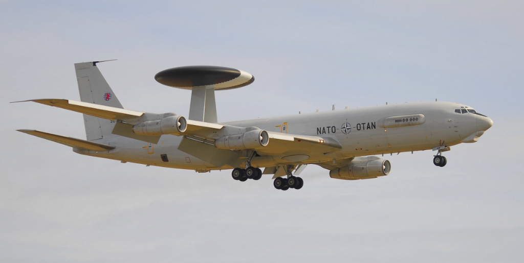Boeing E-3A Sentry, AWACS LX-N90445 Boeing E-3A Sentry, AWACS LX-N90445